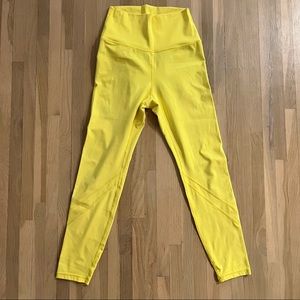Halio LA leggings in Neon Yellow